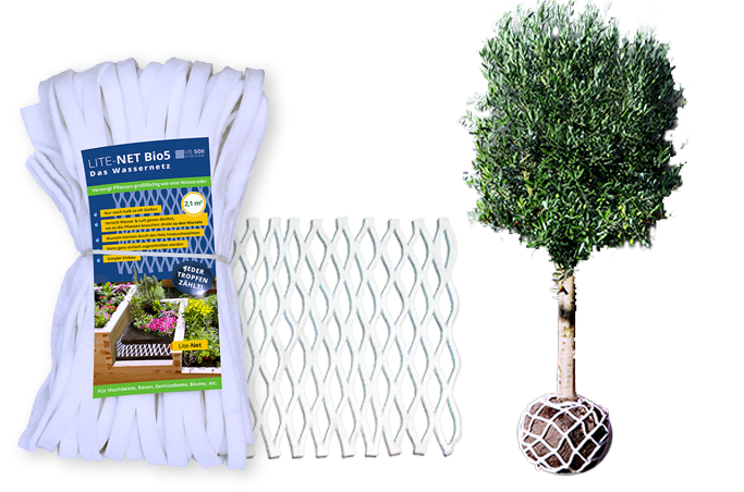 LITE-NET Bio5 2m2 Shop Riserva d'acqua per le piante
